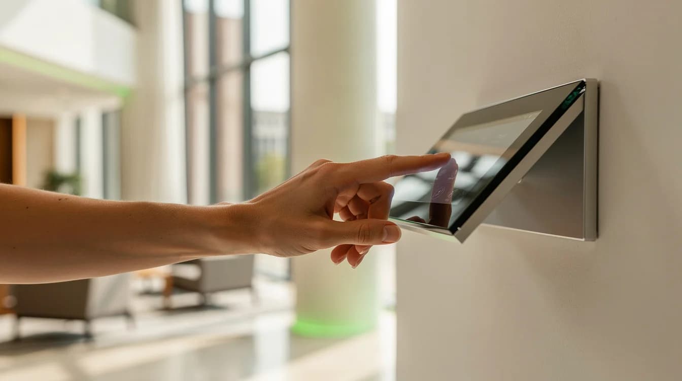 cosy-one Plattform Touchpanel