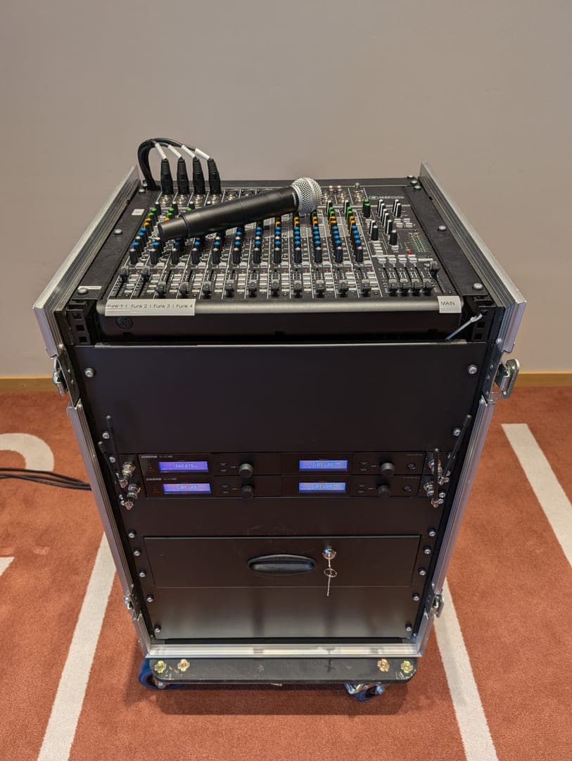 Kunden-Rack bereit